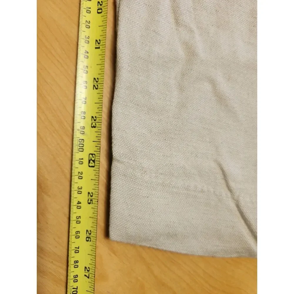 NEW Abercrombie & Fitch | Baggy Beige Linen Blend Pants Mens Size (28x30)